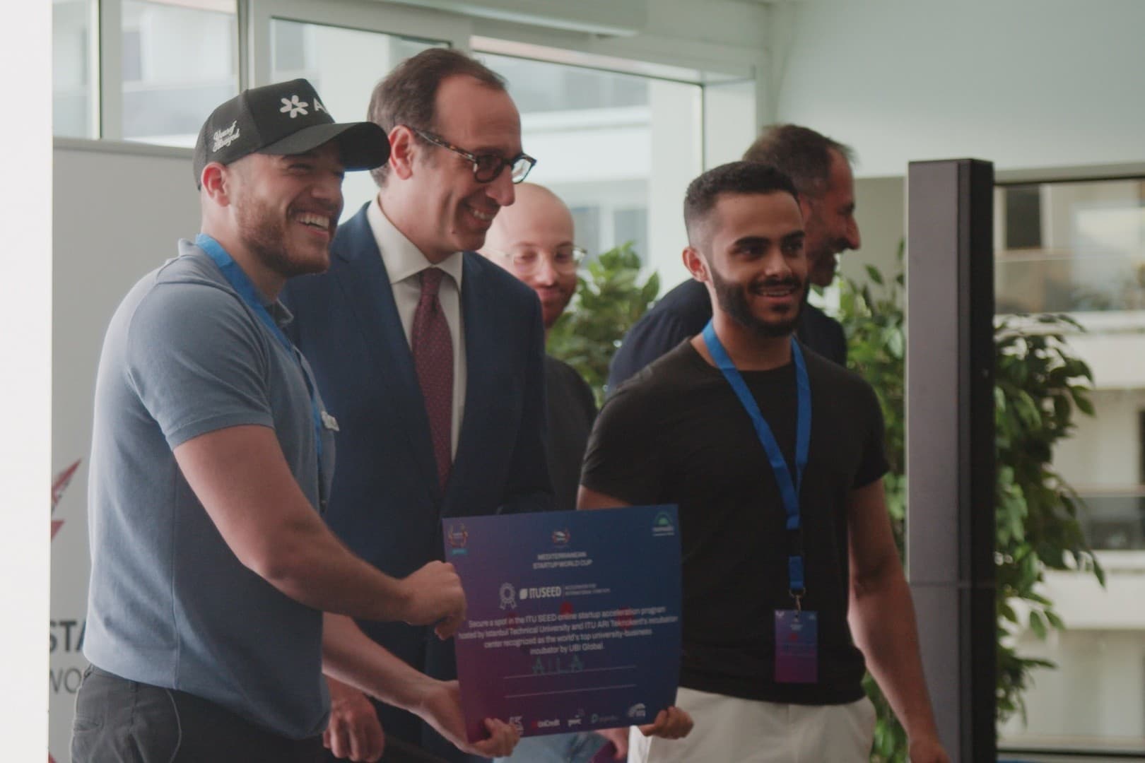 AILA won the Mediterranean Startup World Cup in Palermo.